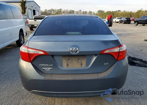2014 Toyota Corolla L из США, поврежденный, VIN 2T1BURHE1EC138418
